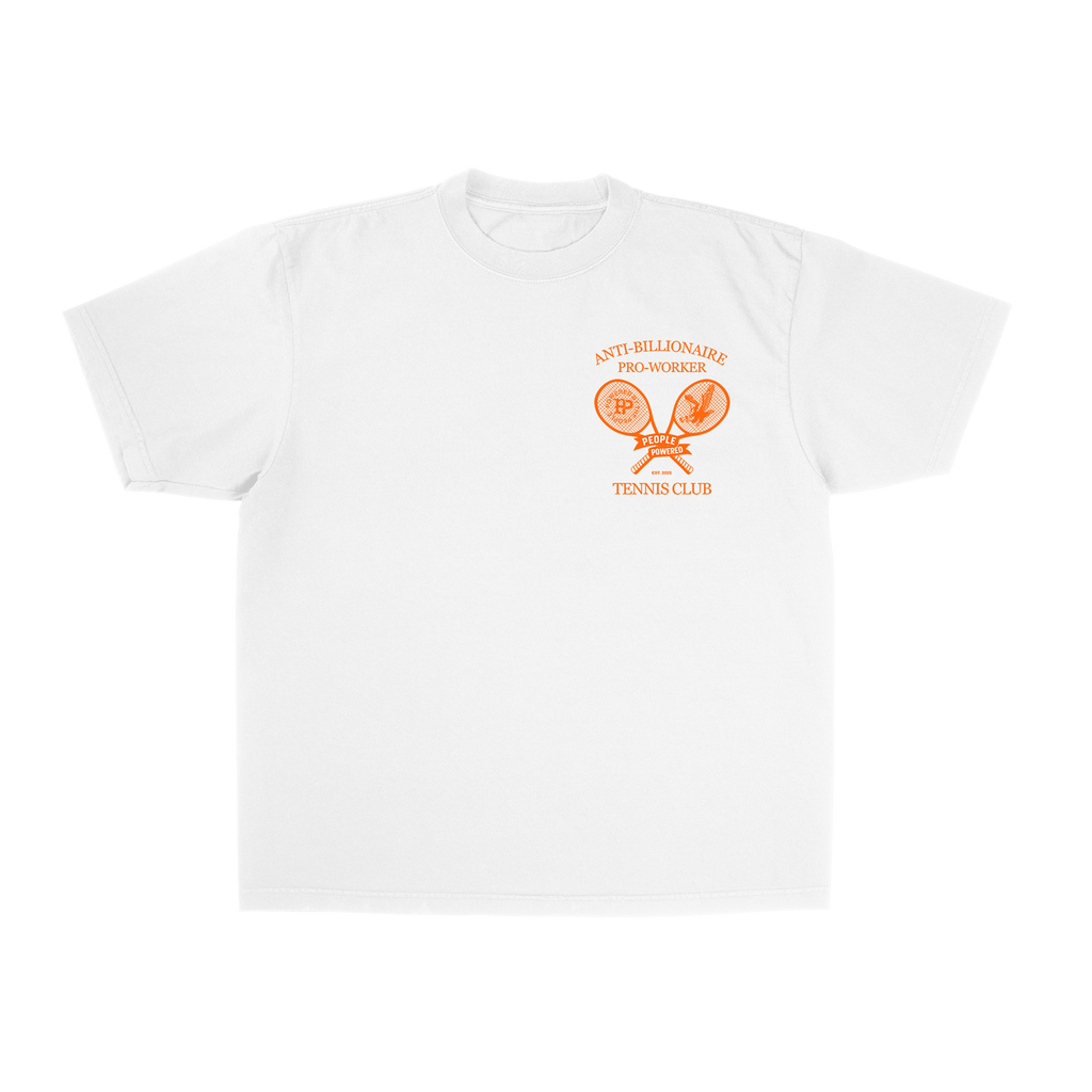 Anti-Billionaire Tennis Club Shirt